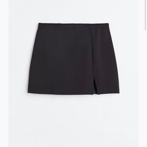 Short Skirt, H&M, size Large, black